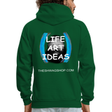 LIFE ART IDEAS Hoodie - forest green