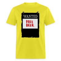 FREE BEER - yellow
