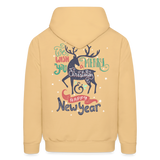 UGLY SWEATER 19 Hoodie - light yellow