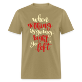 GO LEFT - khaki