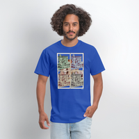 Faces - royal blue