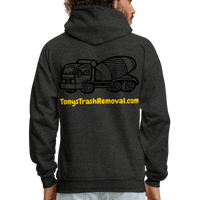 TRASH REMOVAL Hoodie - charcoal grey