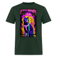 Cats Cats Cats - forest green