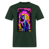 Cats Cats Cats - forest green
