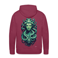 Medusa - burgundy