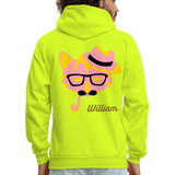 WILLIAM Hoodie - safety green