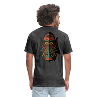 AFRICAN MASK 4 - heather black