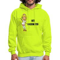 VACCINATED Hoodie - safety green