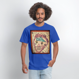 Drawing - royal blue