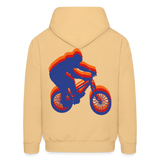 BIKER Hoodie - light yellow