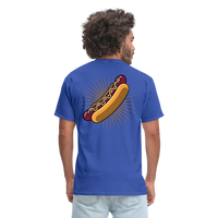 HOT DOG - royal blue