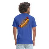 HOT DOG - royal blue