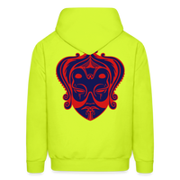 MASK 5 Hoodie - safety green