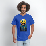 Smile - royal blue
