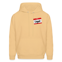 SINGLE Hoodie - light yellow