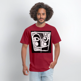 Mask - dark red