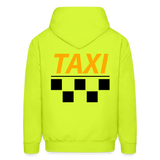 TAXI Hoodie - safety green