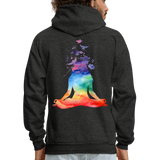 PEACE Hoodie - charcoal grey