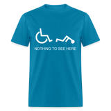 NOTHING TO SEE - turquoise