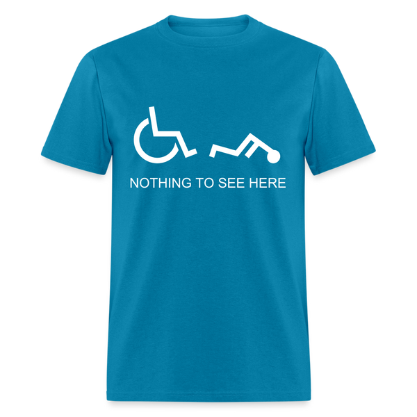 NOTHING TO SEE - turquoise