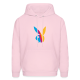 COLOR PLAY Hoodie - pale pink