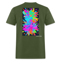 Color Splat - military green