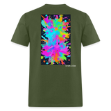 Color Splat - military green