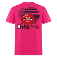 KISS ME - fuchsia