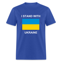 I STAND WITH UKRAINE - royal blue