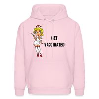 VACCINATED Hoodie - pale pink