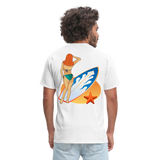 SURF AND TURF - white