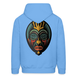 AFRICAN MASK 5 Hoodie - carolina blue