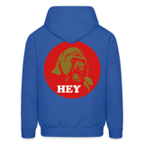 HEY Hoodie - royal blue