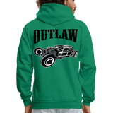 OUTLAW HOODIE - kelly green