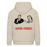 JUST SAYIN 3 Hoodie - Sand