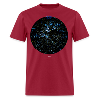 Light Bubbles - dark red