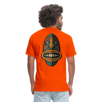AFRICAN MASK 2 - orange