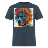 Colorful Man -  blue dusk