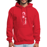 TIME ON MY SIDE Hoodie - red