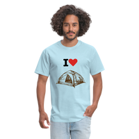 CAMPING - powder blue