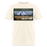 Train Art - sweet cream heather