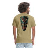 AFRICAN MASK - khaki