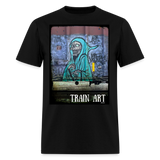 Train Art - black