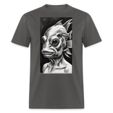 Frank The Fish - charcoal