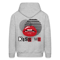 KISS ME  Hoodie - heather gray