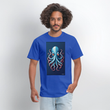 Octopus - royal blue