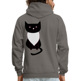 CATTY Hoodie - asphalt gray