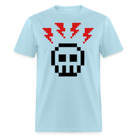 SKULL TAZER - powder blue