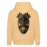 AFRICAN MASK 3 Hoodie - light yellow