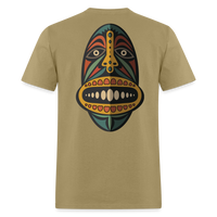 AFRICAN MASK 2 - khaki